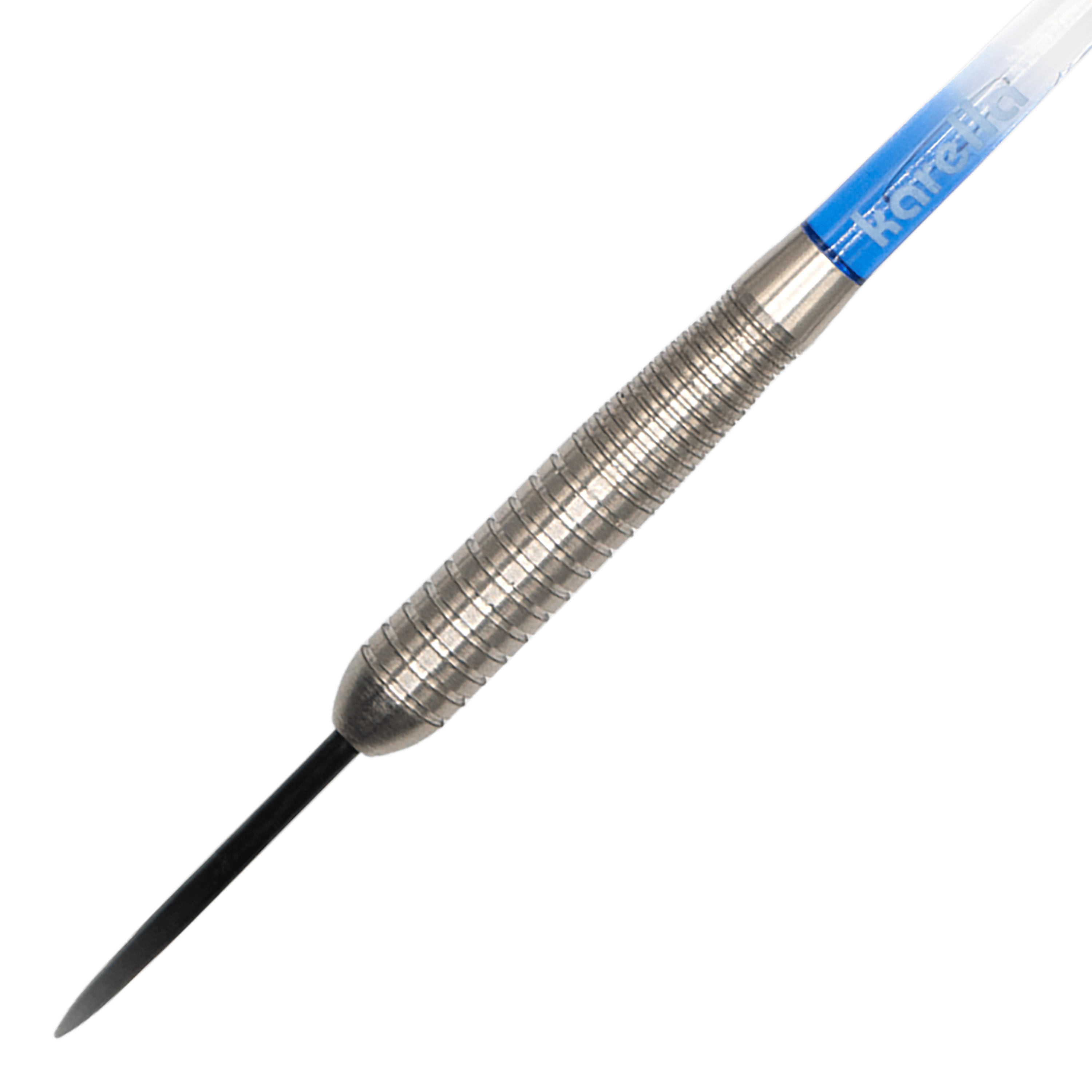 Ocelové šipky Karella Comic Line CL-4 - 23g Das Bild zeigt die Karella Comic Line CL-4 Steeldarts - 23g. Diese Darts sind für präzises Werfen entwickelt.