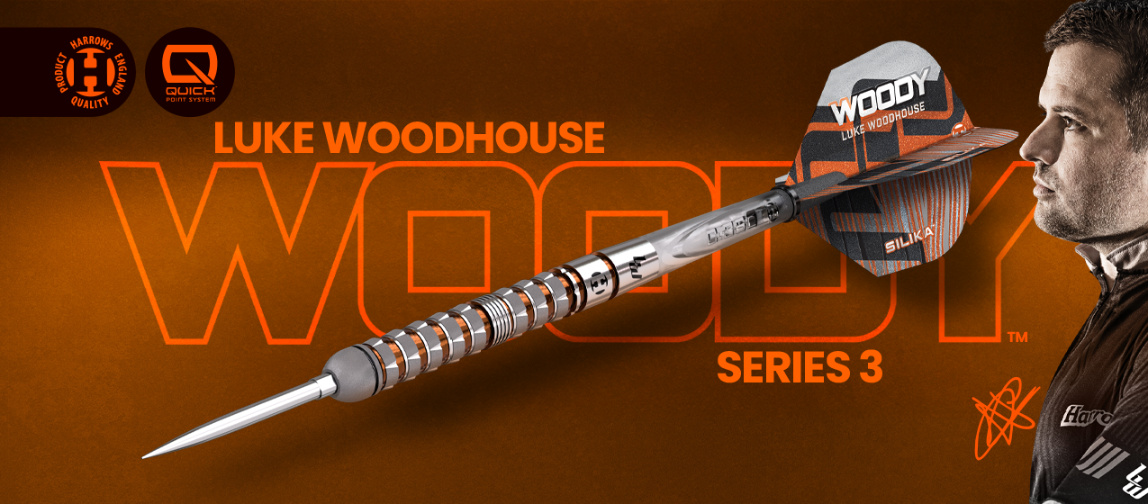 Das Bild zeigt das Motiv 'WOODHOUSE SERIES 4'. Es handelt sich um eine Werbegrafik oder ein Produktbanner.