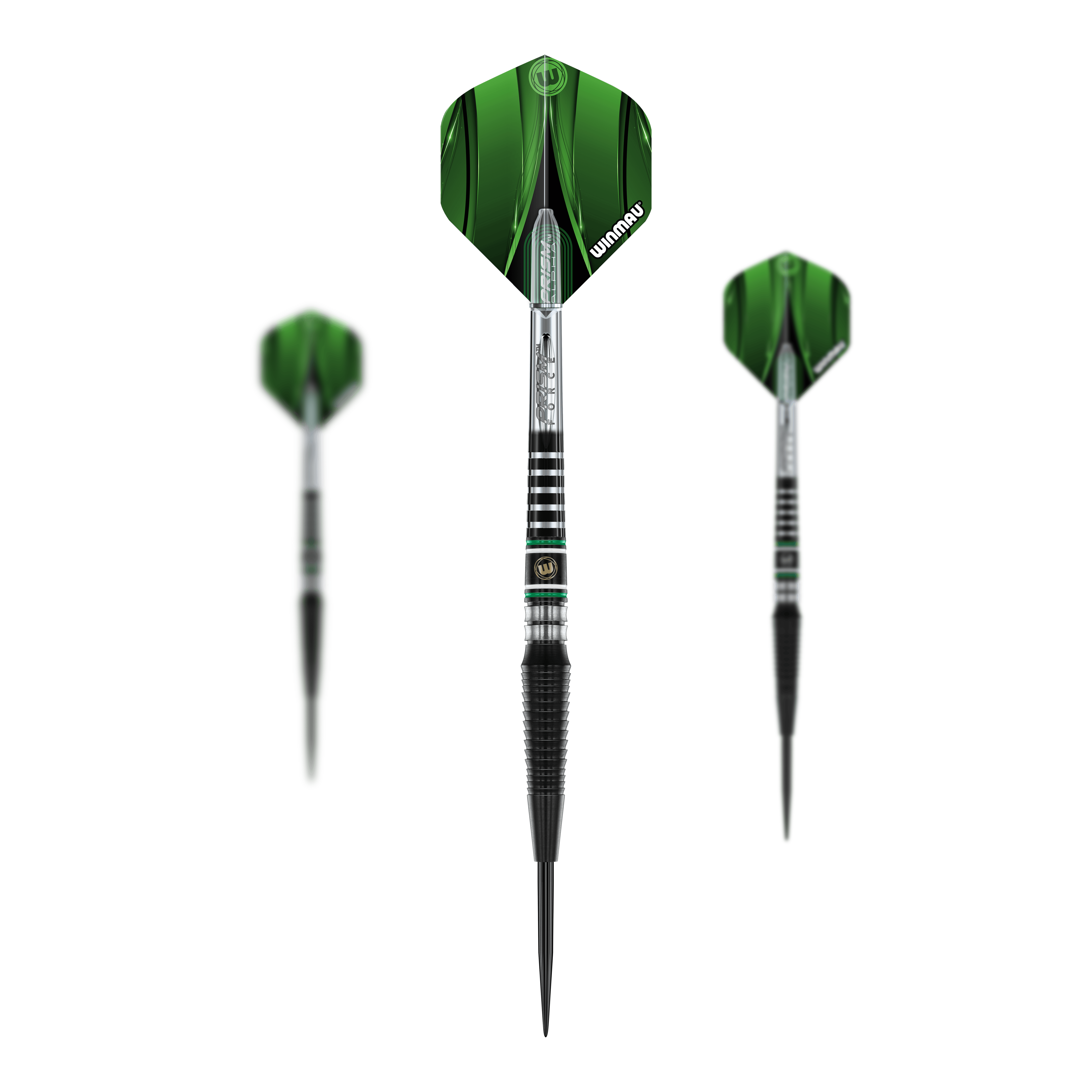Ocelové šipky Winmau Sniper Black 2025