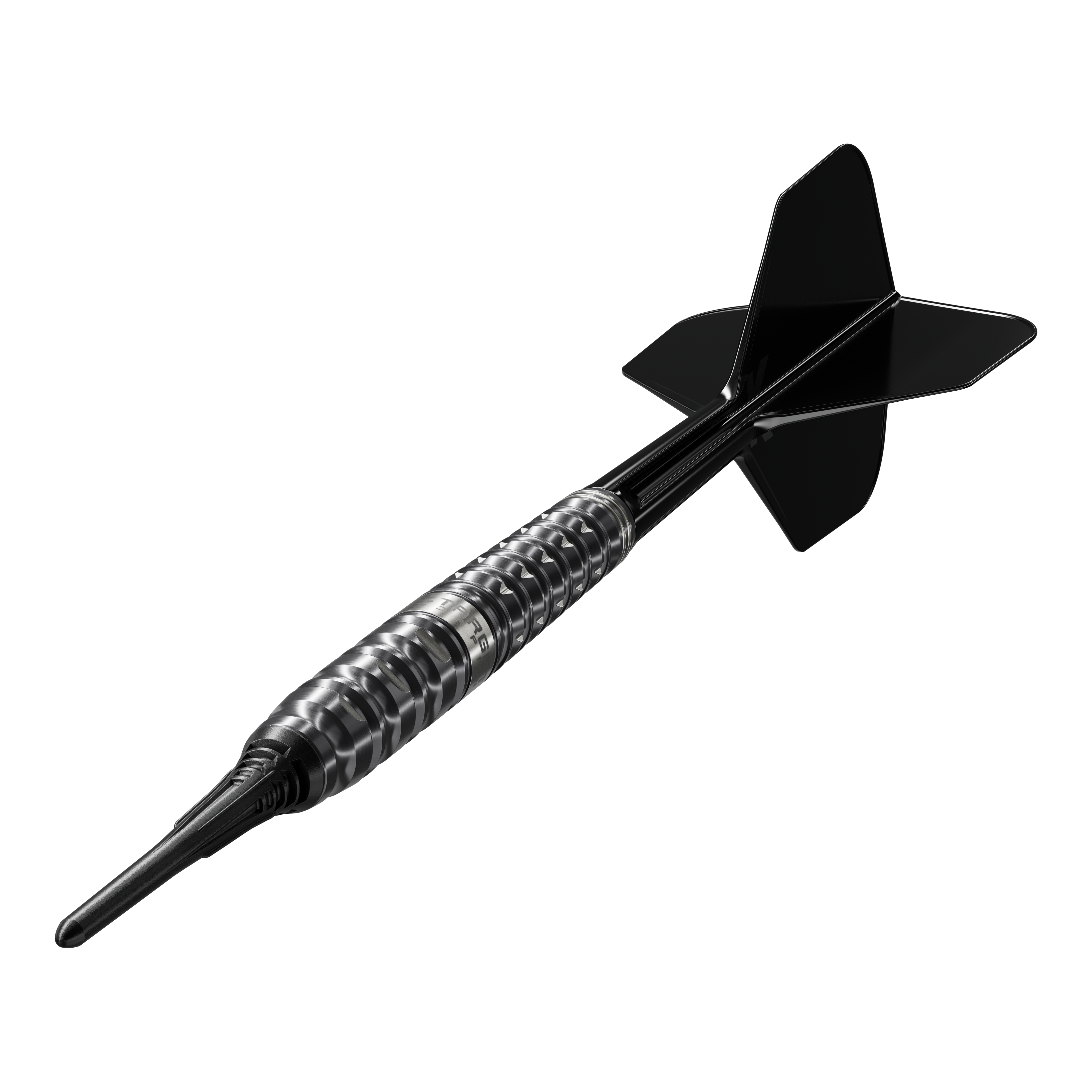 Dieses Bild zeigt die Target Black Marque Eclipse Softdarts mit 21g Gewicht. Es handelt sich um ein hochwertiges Dartprodukt für Softdartspieler.