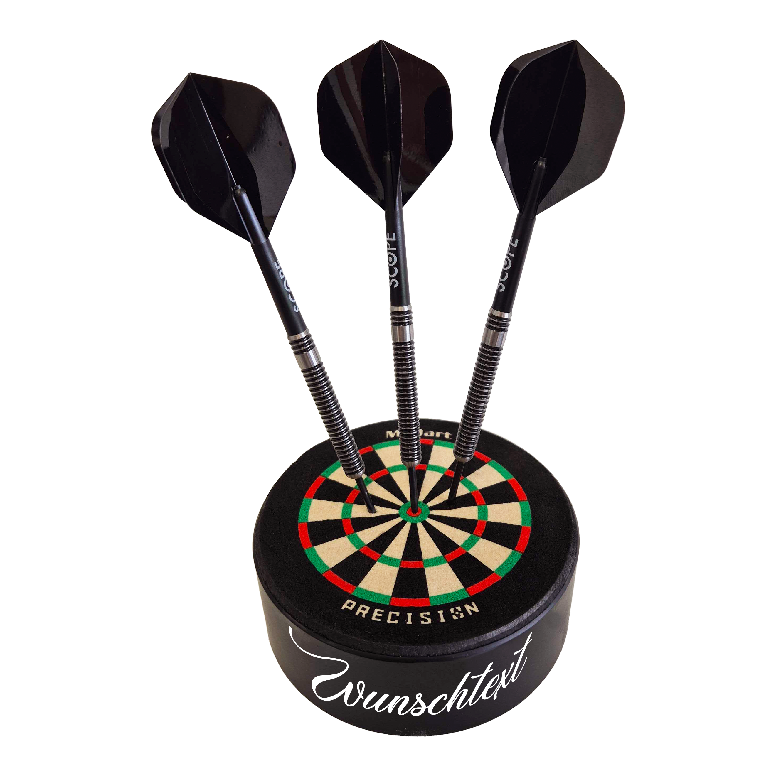 Terč McDart Precision Mini s vlastním textem Gezeigt wird ein Artikel mit dem Dateinamen 765_McDart_Mini_Precision_Dartboard_Darthalter_1_WeatherSunday. Das Produkt gehört vermutlich zur Kategorie Dartboard-Halterungen.