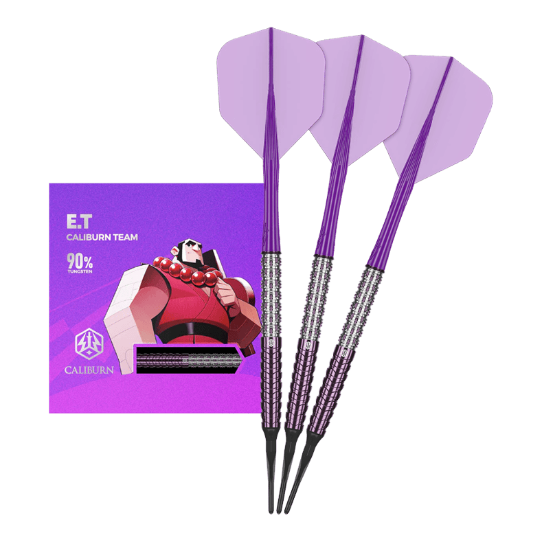 Zu sehen ist ein Produkt mit dem Dateinamen CB1896_Caliburn_Awakening_ET_Softdarts_Full. Wahrscheinlich handelt es sich um einen vollständigen Softdart.