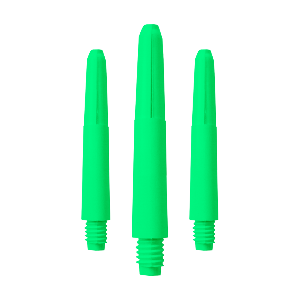 Nylonové hřídele - neonově zelená