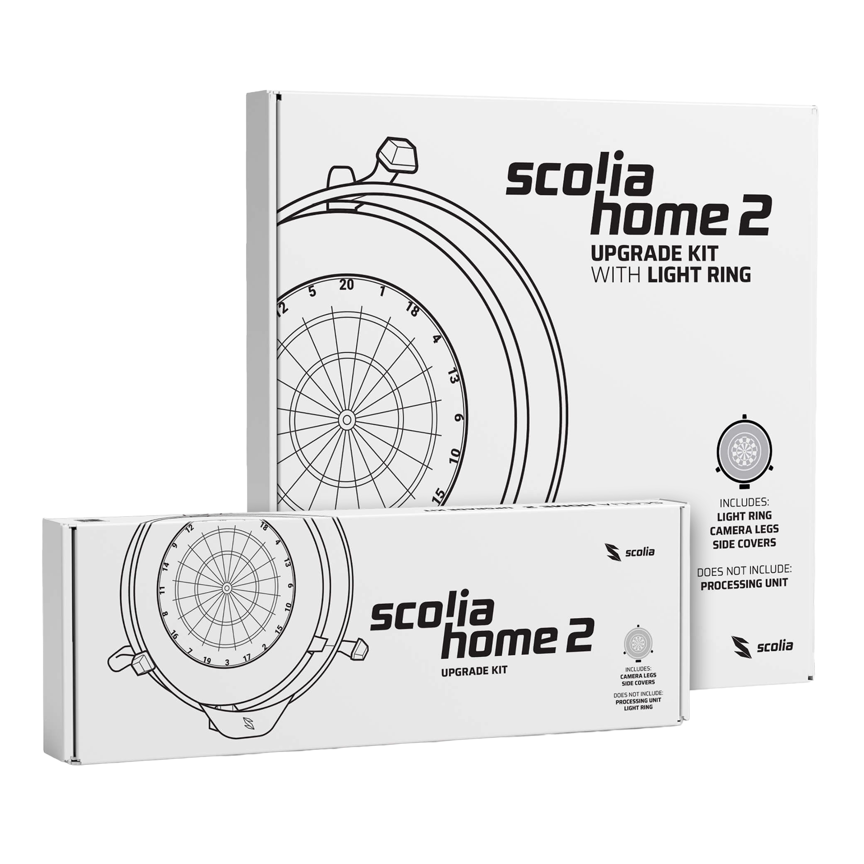 Sada pro vylepšení Scolia Home 2 Das Bild zeigt das Scolia Home 2 Upgrade-Kit. Dieses Produkt ist ein Erweiterungsset für das Scolia Home-System.