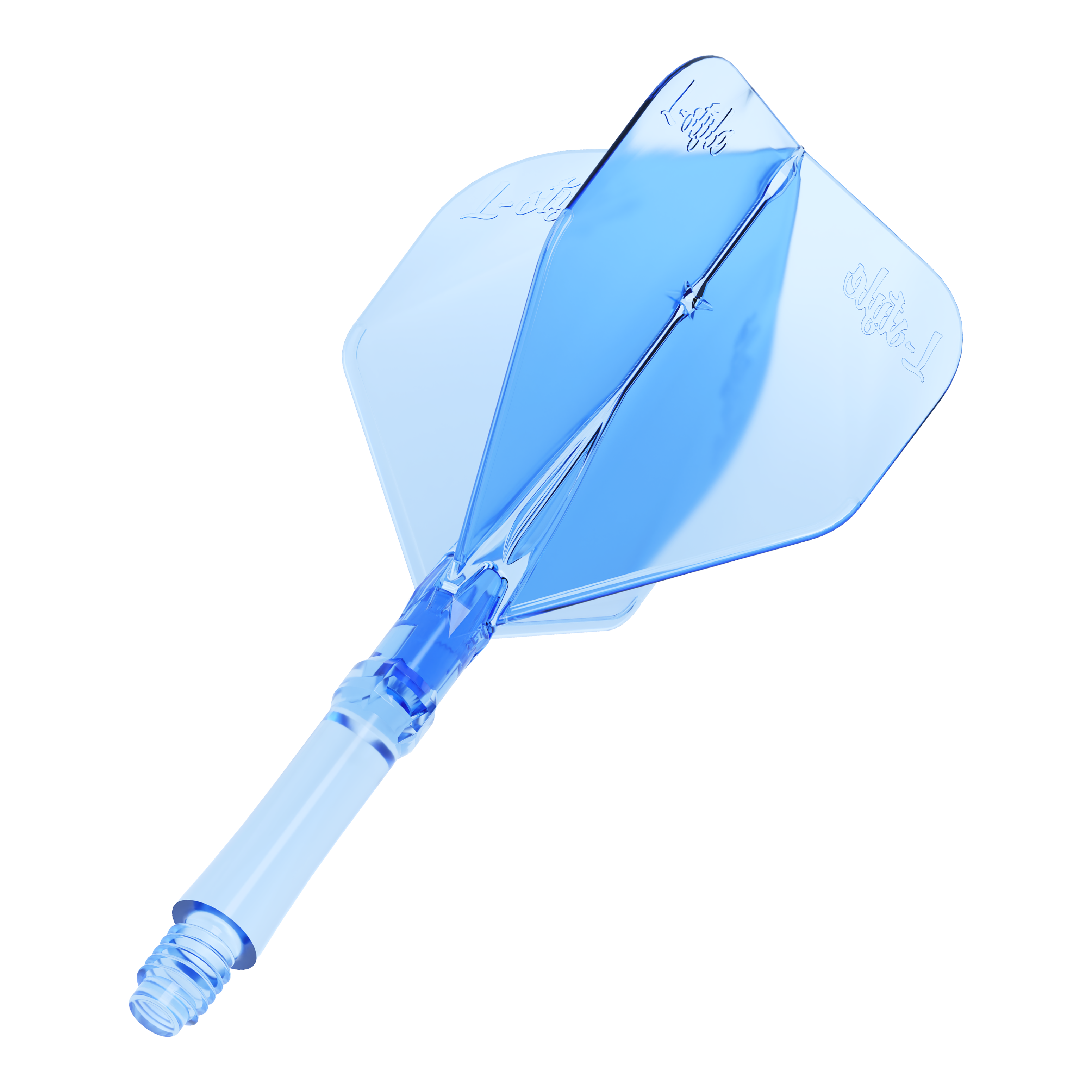 Letky L-Style L-Sytem – Clear Blue Abgebildet ist das Produkt L-Style L-Sytem Flights - Clear Blue. Die transparent blauen Flights werden zum Spielen von Darts verwendet.