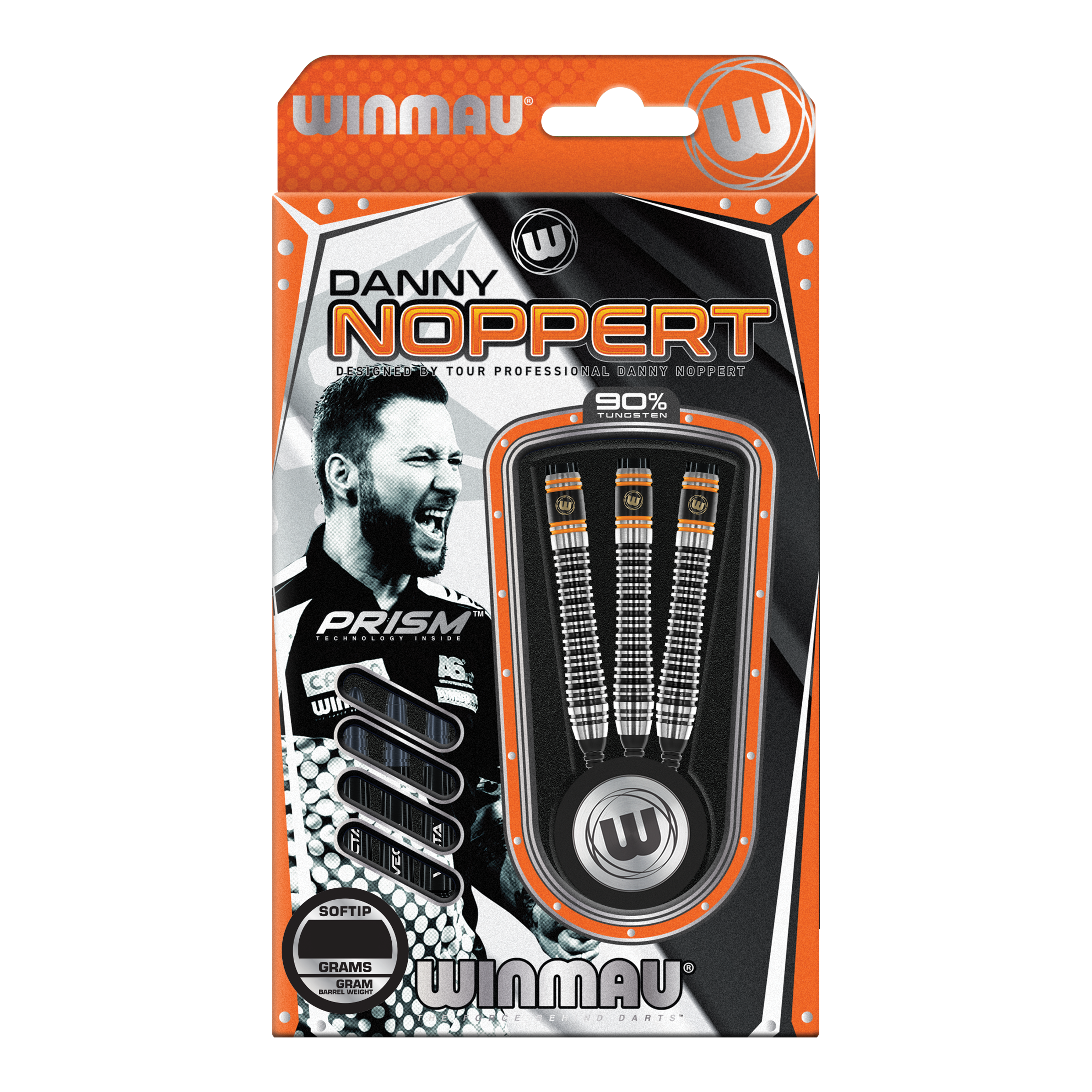 Winmau Danny Noppert Signature Edition 2 měkké šipky - 20g