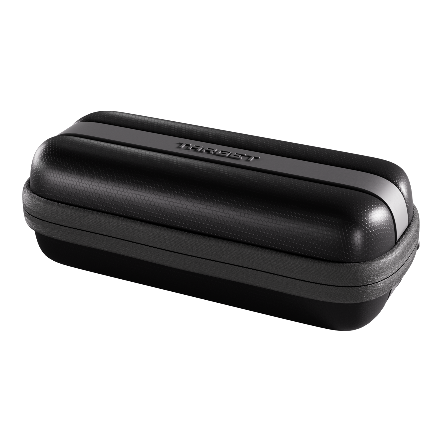 Pouzdro na šipky Target BOA Das Bild zeigt ein schwarzes Dartcase von Target. Es ist kompakt und dient zur sicheren Aufbewahrung von Darts.