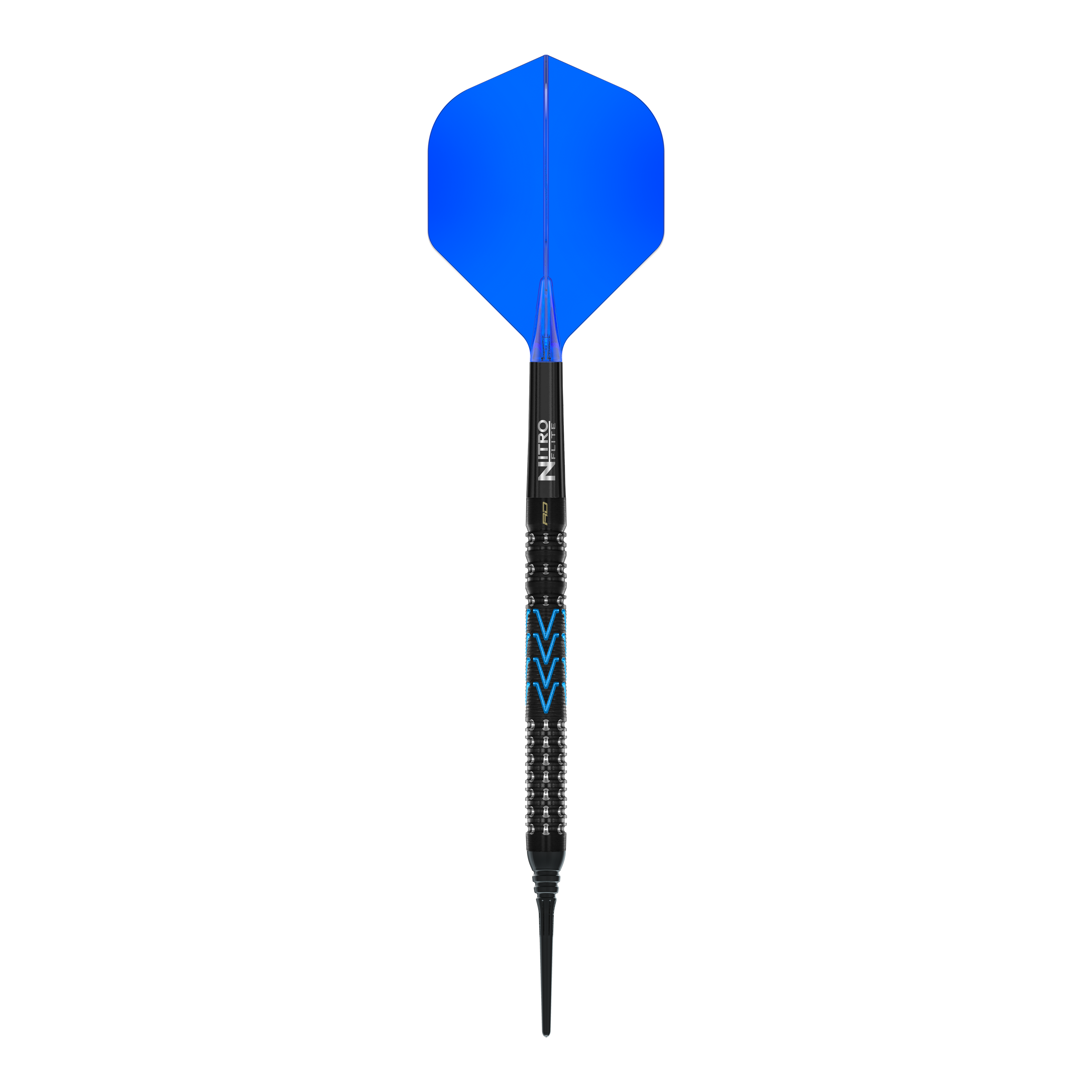 Abgebildet sind die Red Dragon Amp Tapered Softdarts- 20g. Dieses Produkt ist für präzise Würfe und hohe Treffsicherheit ausgelegt.