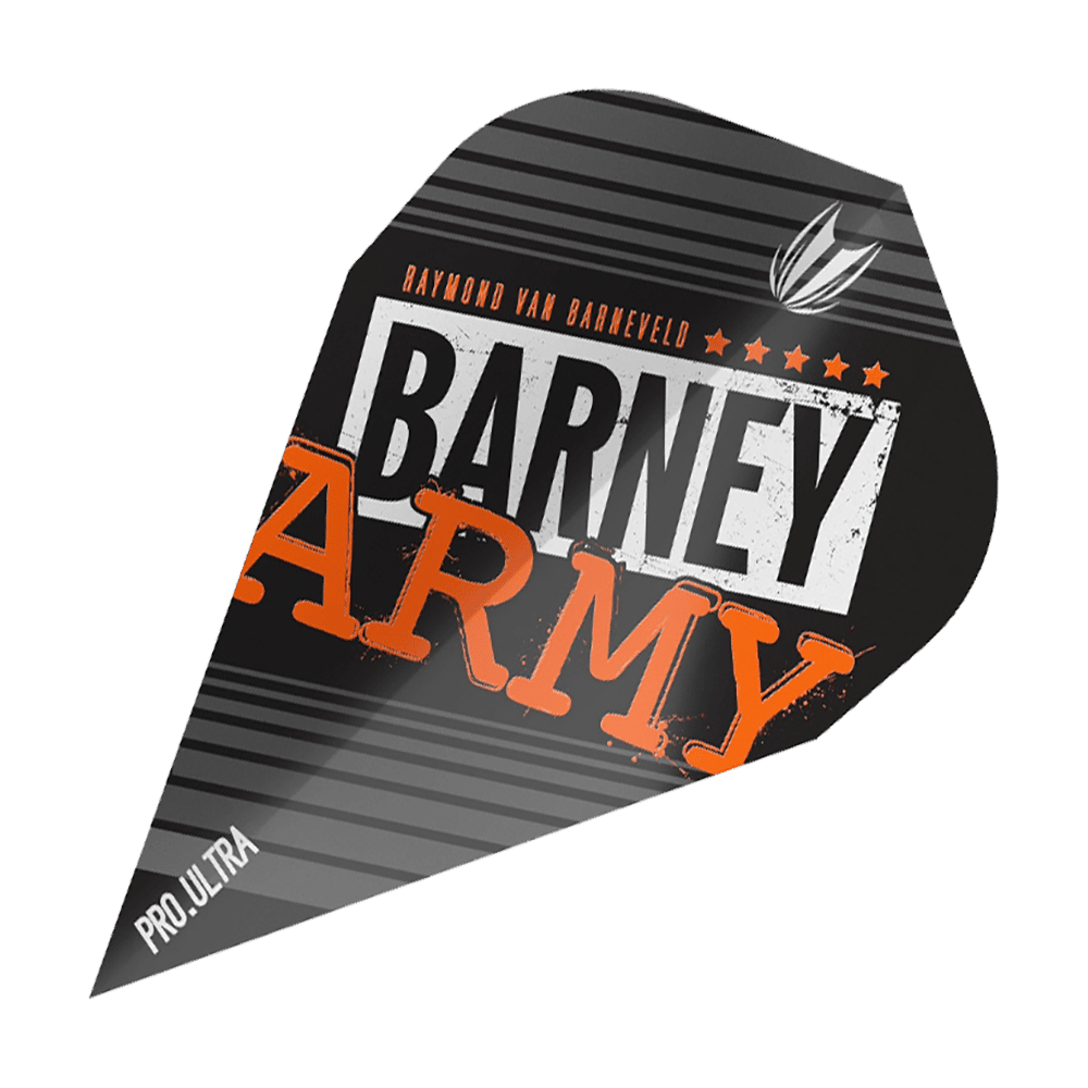 Target Pro Ultra Barney Army Black Vapor Flights