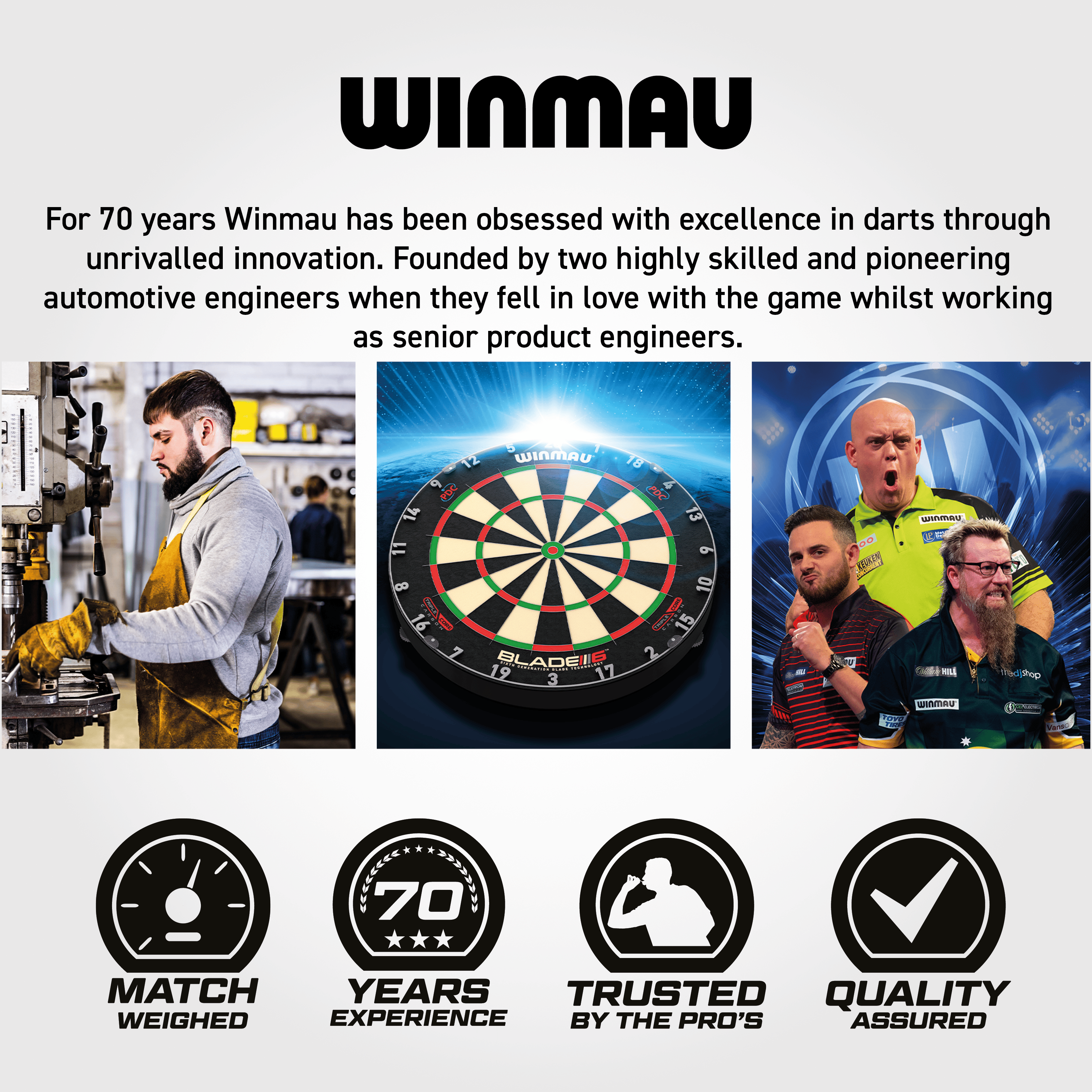Winmau ekvalizér ocelový terč Abgebildet ist das Winmau Equalizer Steeldartboard. Das Dartboard eignet sich ideal für intensives Training und Spiele.