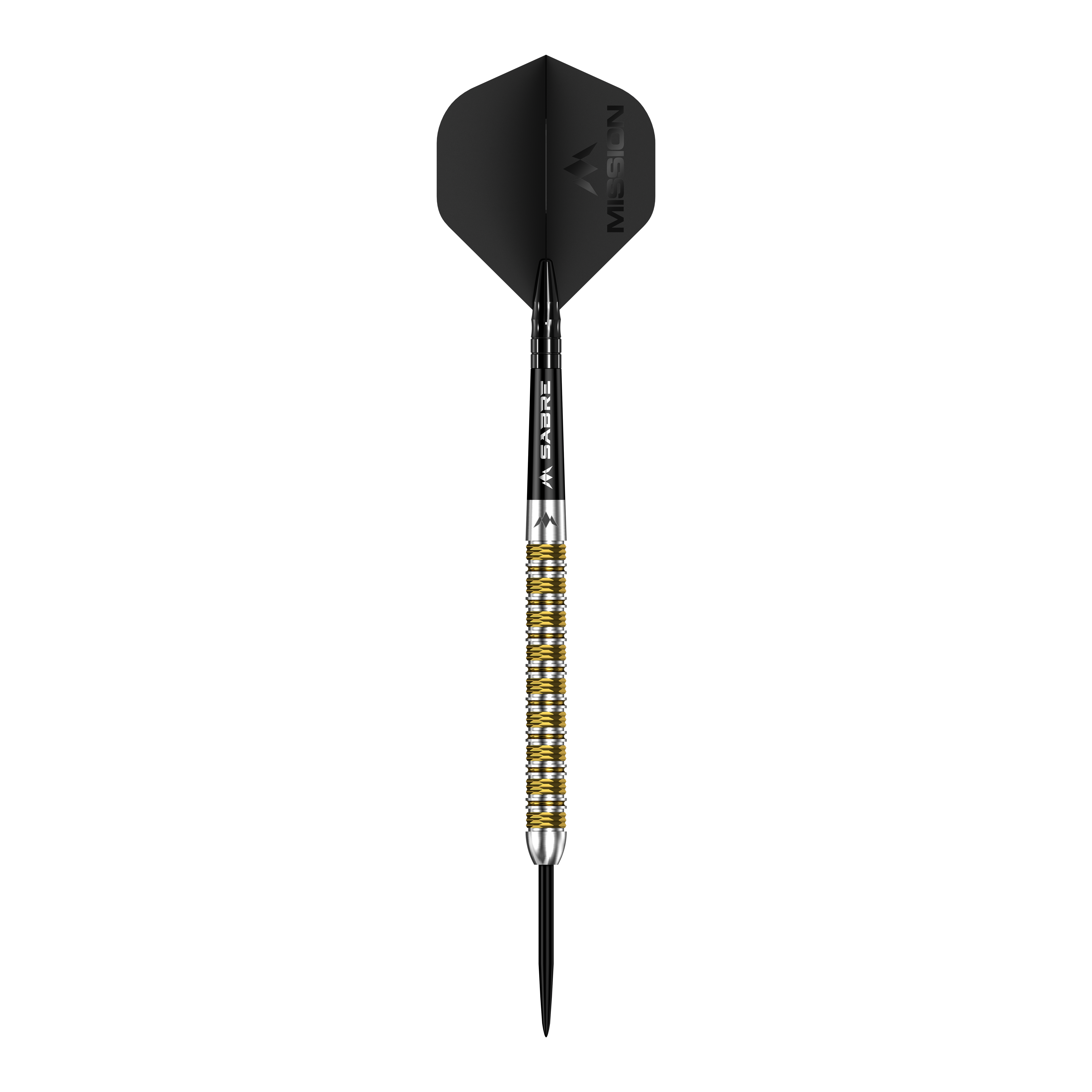 Mise Kinsuji Steeldarts Das Foto zeigt die Mission Kinsuji Steeldarts. Die Steeldarts werden aus einer anderen Perspektive präsentiert.