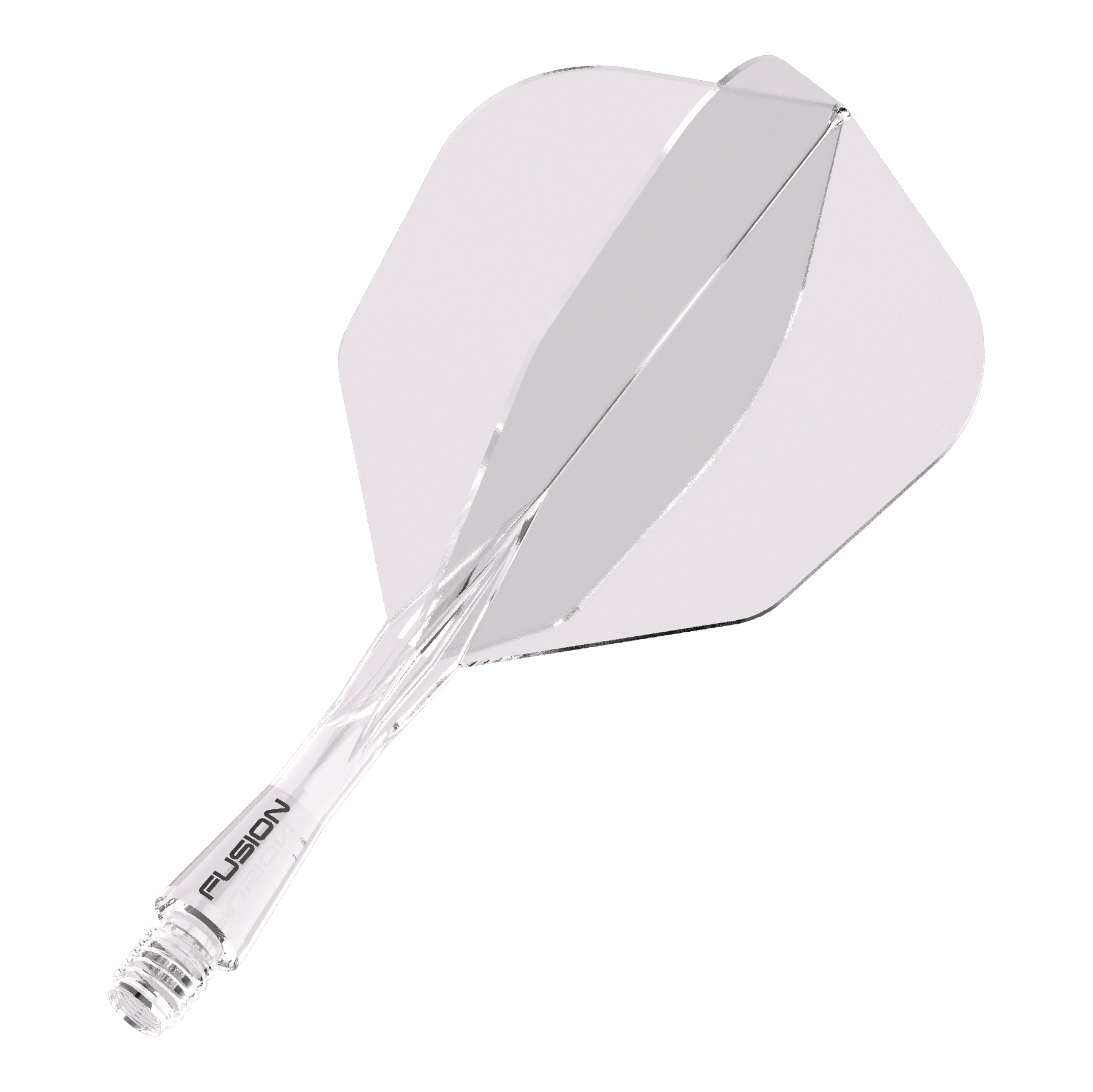 Systém letky Winmau Fusion č. 6, průhledný Das Bild zeigt das Produkt "Winmau Fusion Flight-Shaft-System No6 Clear". Es handelt sich um ein durchsichtiges Flight- und Schaftsystem für Dartpfeile.