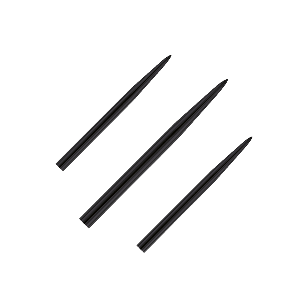 Standardní ocelové hroty na šipky - černé - 32 mm