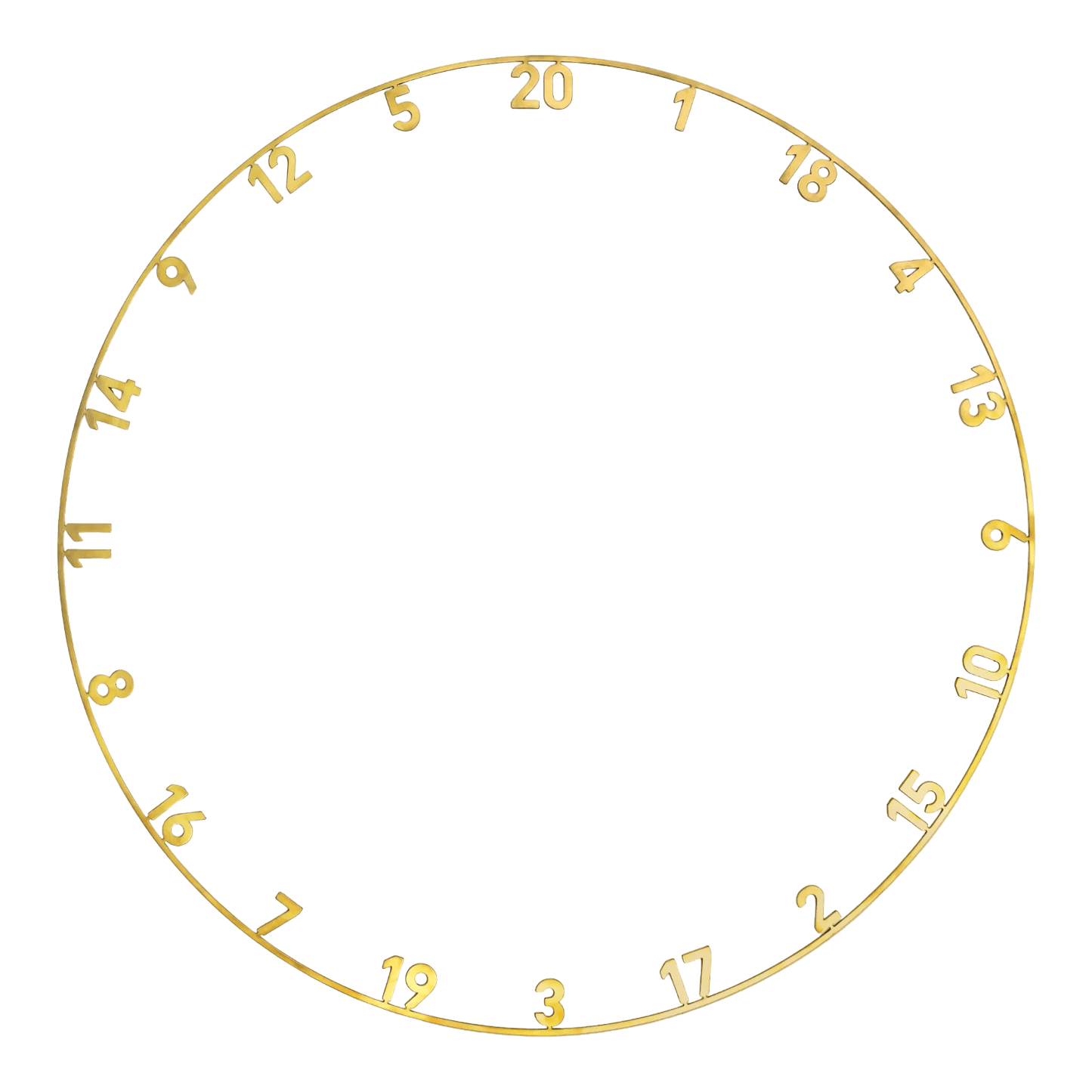 Precise 180 Endorphine Steel Dartboard s číslovaným kroužkem - zlatý Dieses Bild zeigt das Precise 180 Endorphine Steeldartboard mit Nummernring in Gold. Das Board eignet sich ideal für Dart-Fans, die Wert auf Design legen.