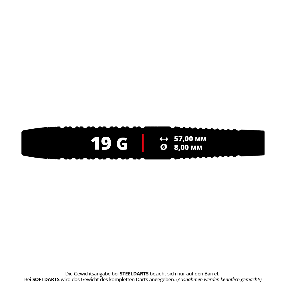 Šipky Target Luke Littler mosazné měkké - 19g Auf dem Bild sind die Target Luke Littler Brass Softdarts - 19g abgebildet. Diese Softdarts sind ideal für Dartspieler und Fans von Luke Littler.