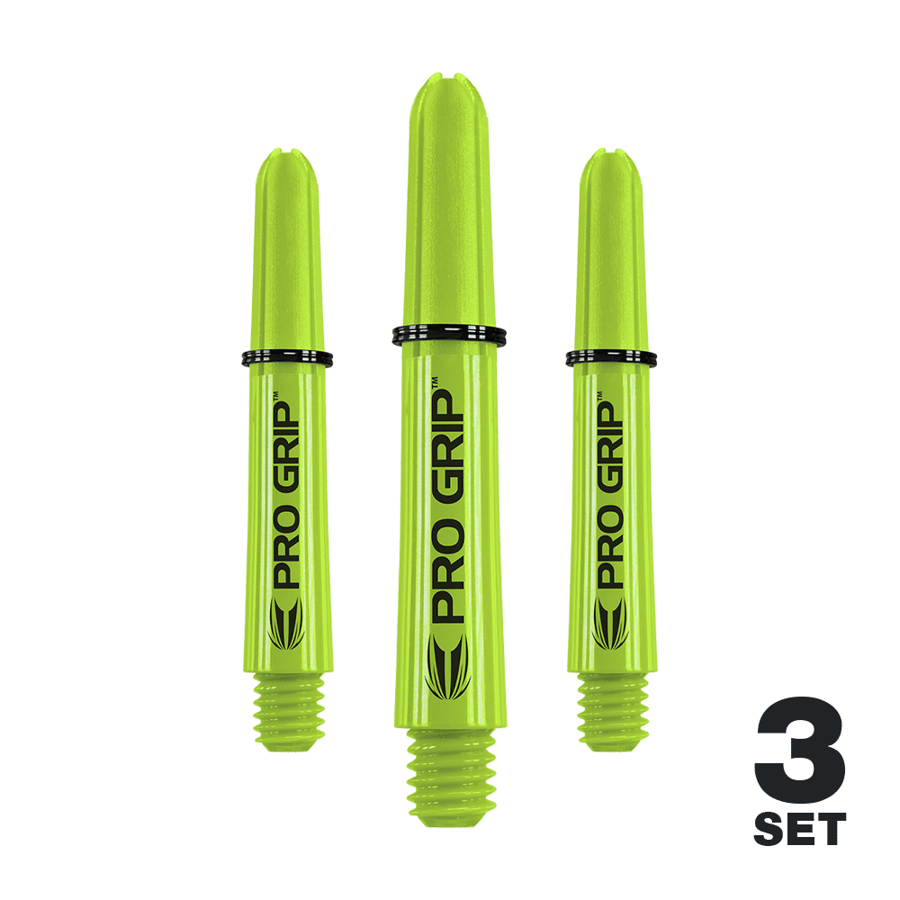 Target Pro Grip Shafts - 3 sady - Lime Green