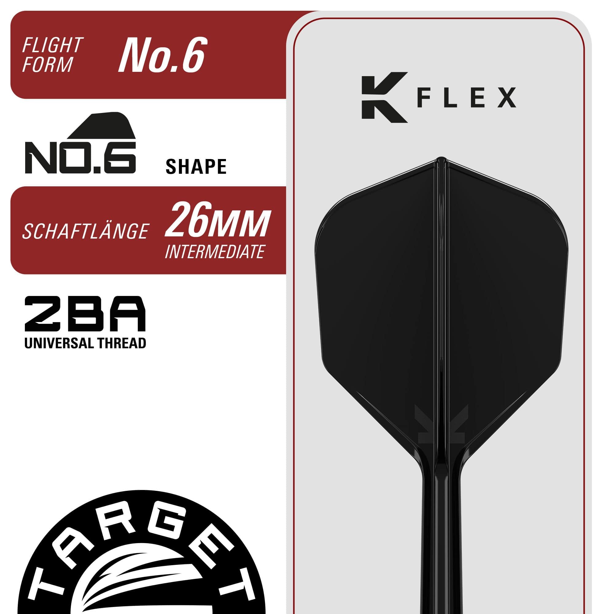 Měkké šipky Target Black Marque Blaze - 18g Zu sehen sind die Target Black Marque Blaze Softdarts in der 18g Variante. Sie bieten ein elegantes Design und sind für Softdart-Spieler geeignet.