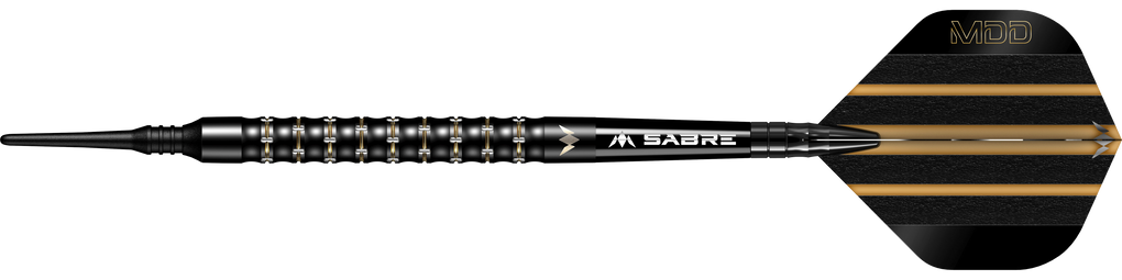Šipky Mission Mike De Decker MDD Black Gold Soft - 20g