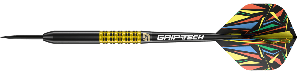 GOAT Athlete Yellow Mosaz Steeldarts - 12g