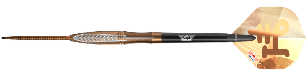 Šipky Bulls NL Bronzo Flux Convertible Point Steel Darts