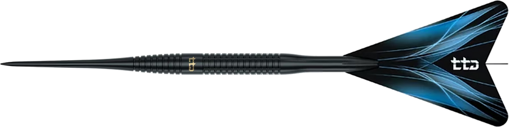 Caliburn TTD Complete Titanium T3 černé ocelové šipky - 7g