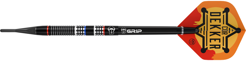 Měkké šipky Bulls Cor Dekker The Sheriff - 20g