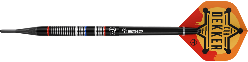 Měkké šipky Bulls Cor Dekker The Sheriff - 20g