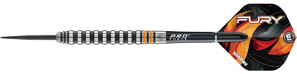 Ocelové šipky Winmau Fury - 22g