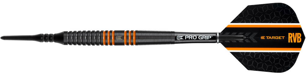 Měkké šipky Target RVB 80% Black Tungsten