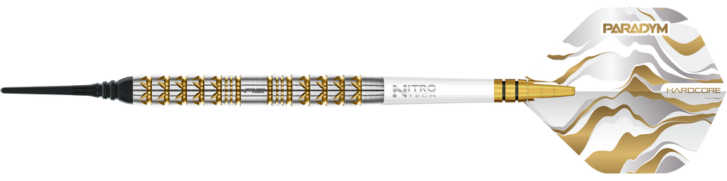 Šipky Red Dragon Paradym Gold Parallel Softdarts - 20g