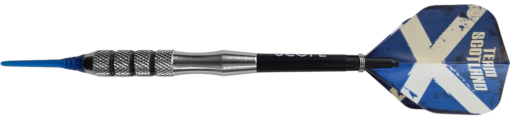 Šipky McDart Scottish Cross Brass Soft - 18g