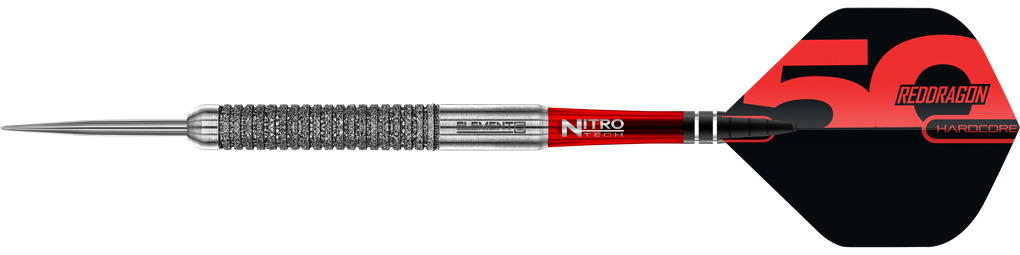 Ocelové šipky Red Dragon 50 Year Collection Element 6 B - 24g