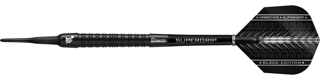 Měkké šipky Harrows Supergrip Black Edition