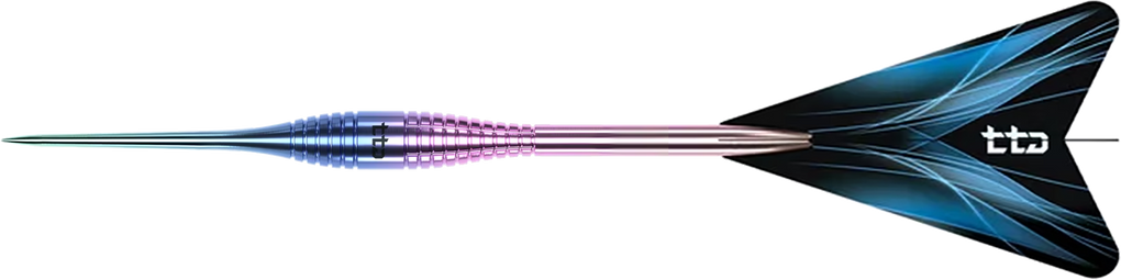 Caliburn TTD Complete Titanium T2 Rainbow Steeldarts - 6g