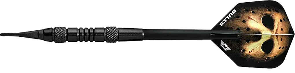 Bulls NL Thriller černé mosazné softdarts - 18g