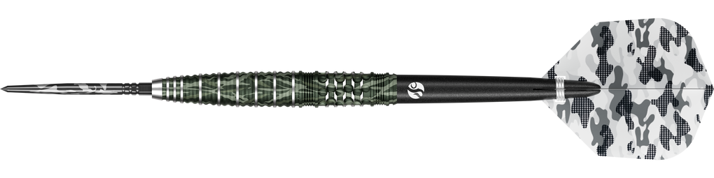 Šipky Shot Camo Ghillie Turbo Point ocelové - 23g