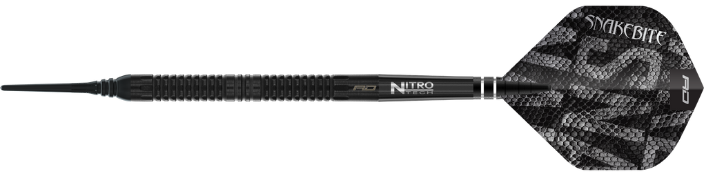 Šipky Red Dragon Peter Wright Snakebite Black Mamba Soft - 20g