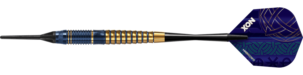 Šipky Harrows Nox Premium Brass měkké