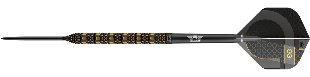 Šipky Bulls NL Advantage 95 Rail Convertible Point Steel Darts