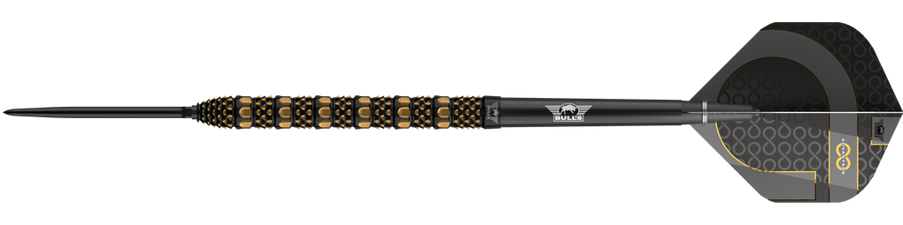 Šipky Bulls NL Advantage 95 Rail Convertible Point Steel Darts