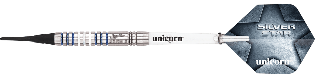 Měkké šipky Unicorn Silver Star Var.3 Gary Anderson