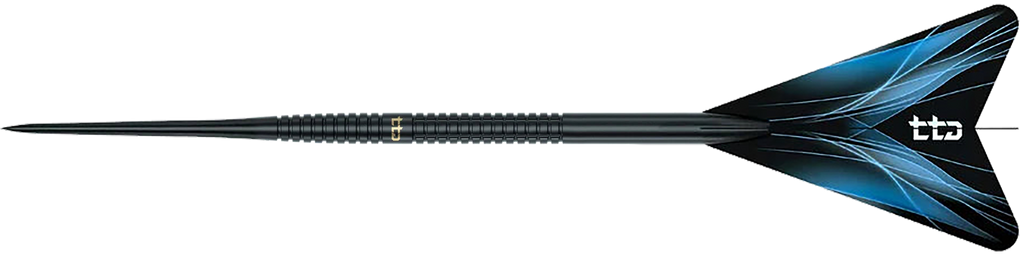 Caliburn TTD Complete Titanium T1 černé ocelové šipky - 5g