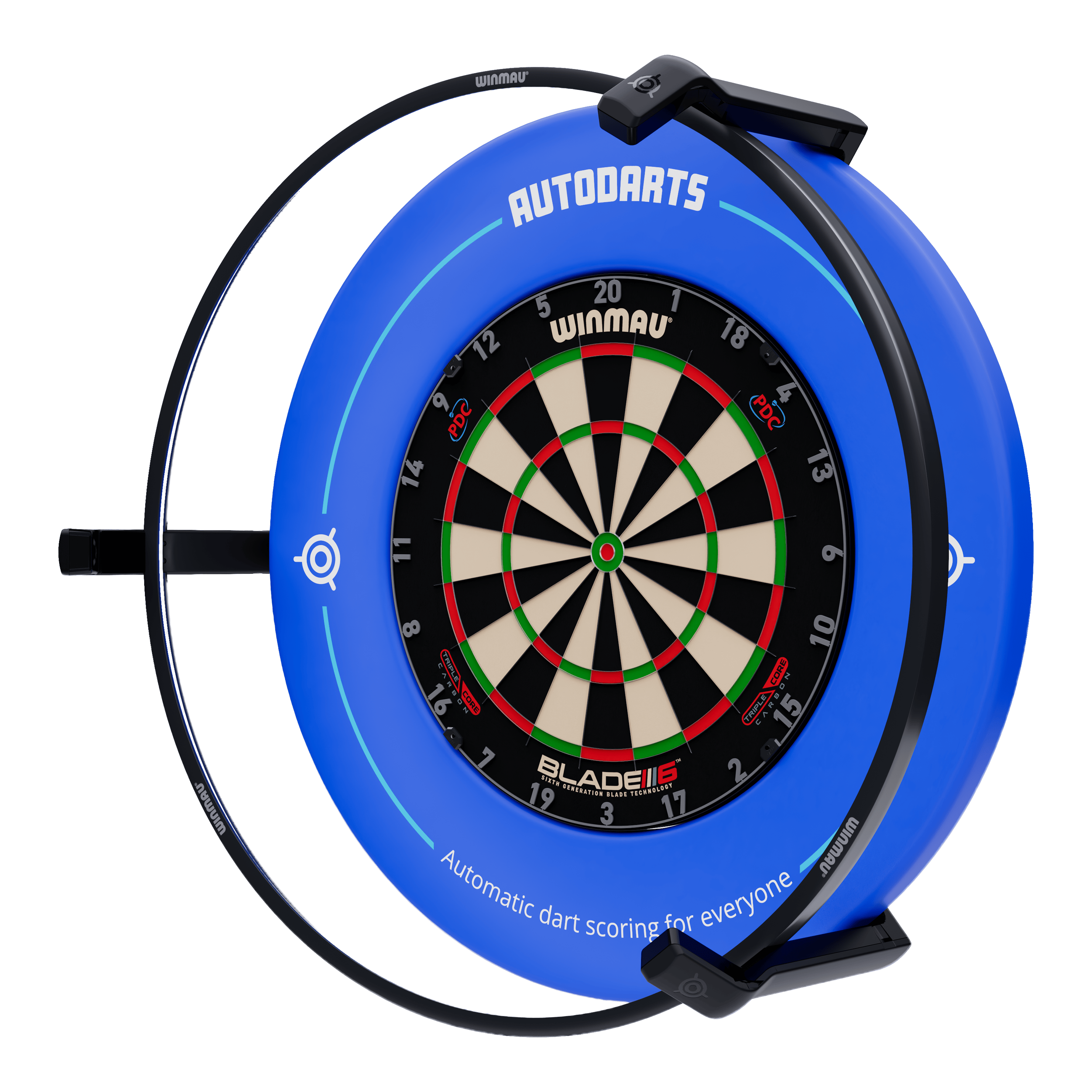 Systém automatického bodování Autodarts Vantage Das Bild zeigt das Autodarts Vantage Auto-Scoring-System. Das Produkt ist nicht näher beschrieben.