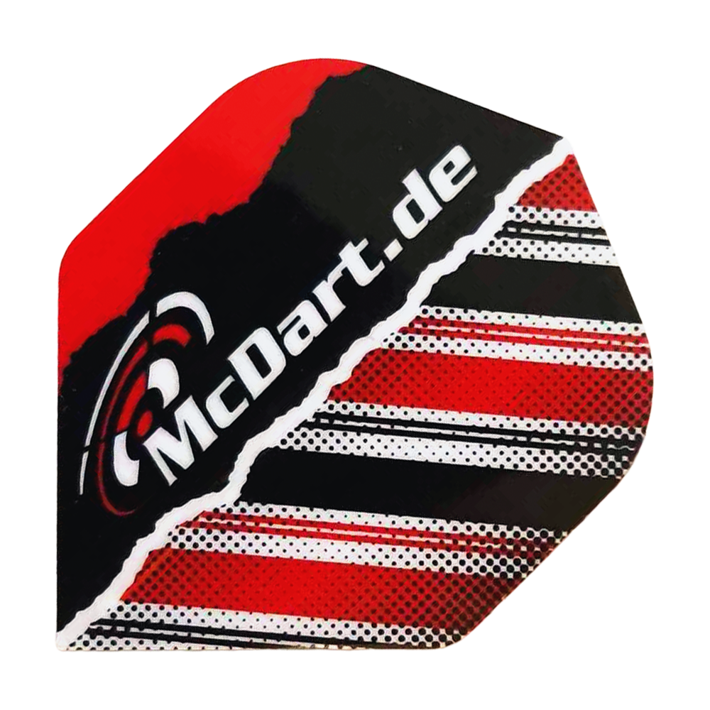 Standardní letky McDart Design V7 Abgebildet sind die McDart Design V7 Standard Flights. Die Flights eignen sich für Dartpfeile.