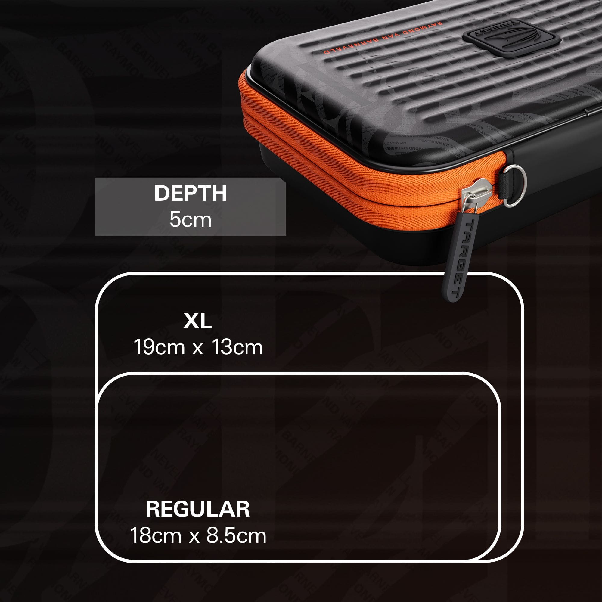 Pouzdro na šipky Takoma XL Ghost Series Raymond Van Barneveld Hier ist das Takoma XL Ghost Series Raymond Van Barneveld Dartcase abgebildet. Diese Darttasche trägt das Design des bekannten Dartspielers Raymond Van Barneveld.