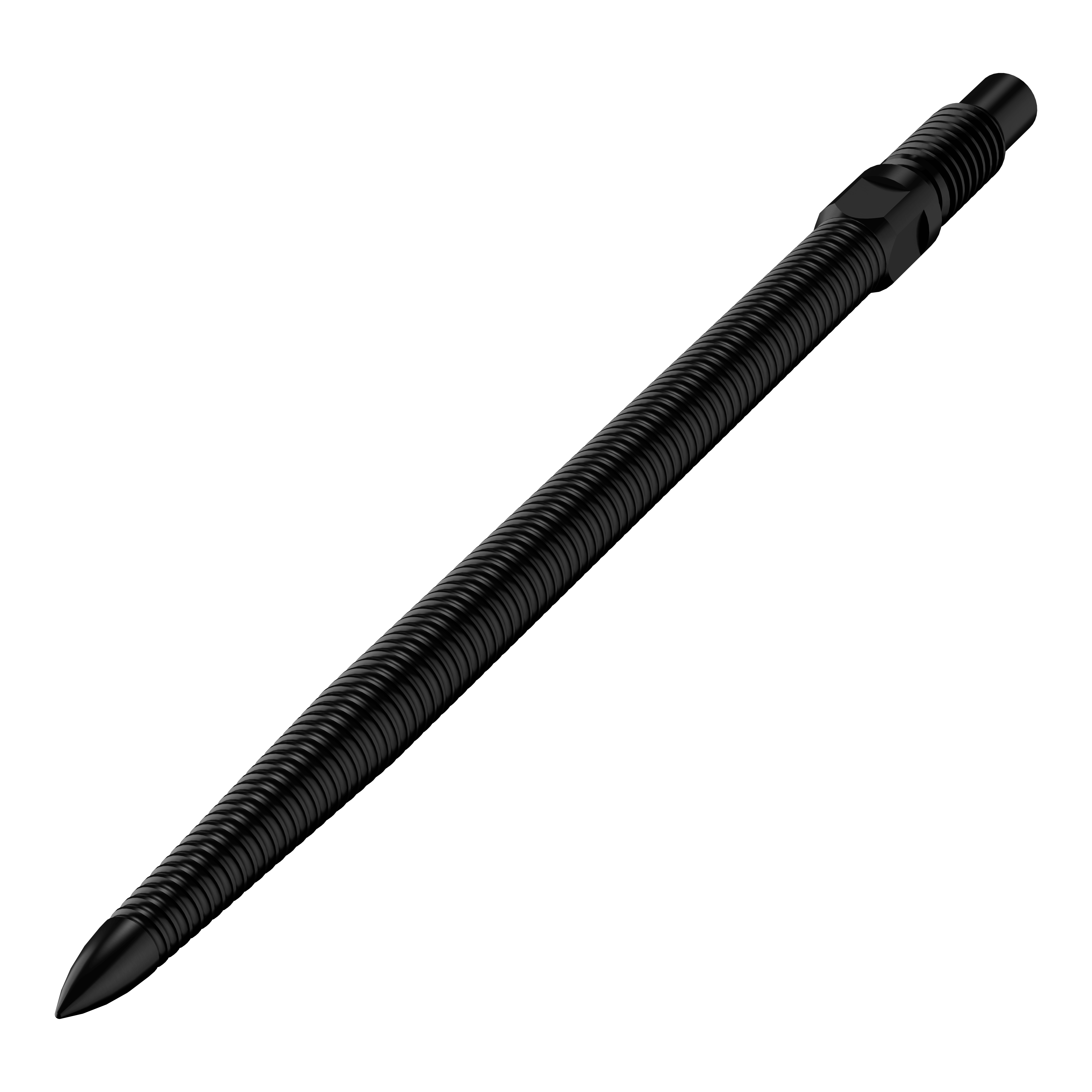 Špičky šipek Bulls NL Convertible Point - Micro Grip - černé Hier sieht man das Produkt BU57705_BullsNL_Convertible_Points_MicroGrip_Schwarz_36mm_2. Es zeigt schwarze umwandelbare Dartspitzen mit MicroGrip und einer Länge von 36 mm.