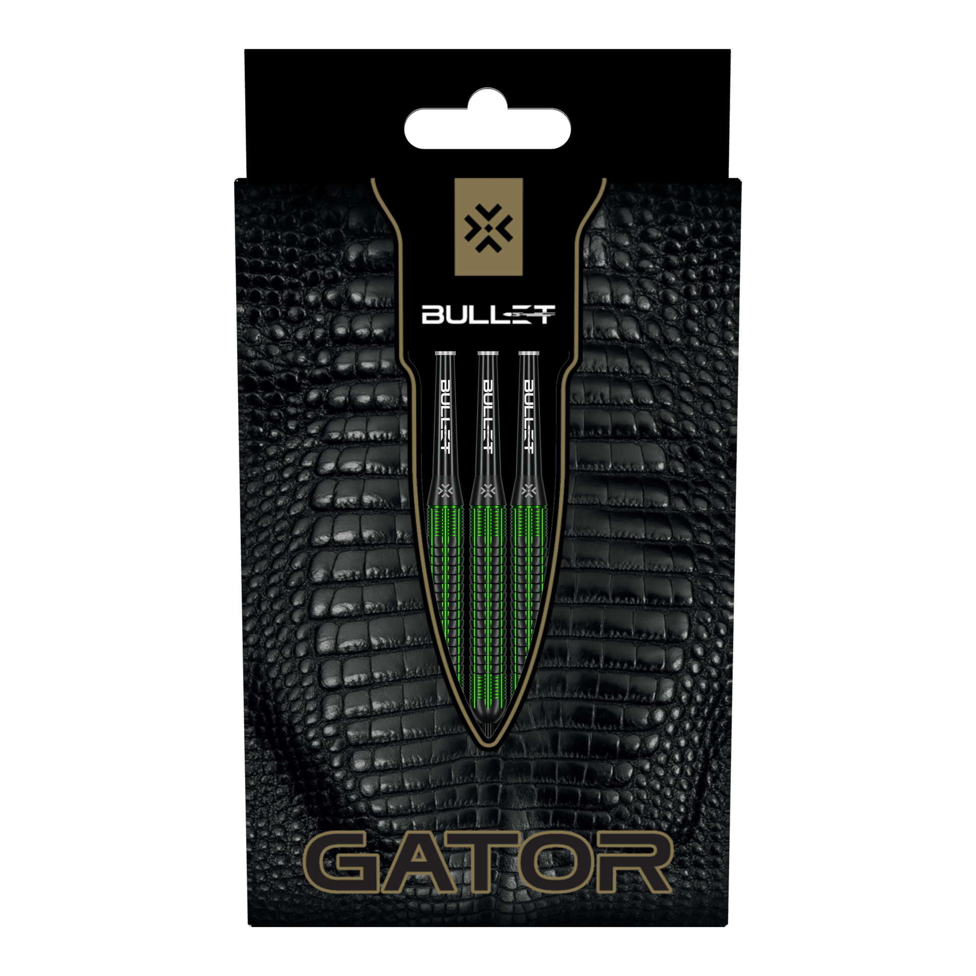 Šipky Bullet Gator Brass Steel - 22g Abgebildet ist das Produkt Bullet Gator Brass Steeldarts - 22g. Diese Steeldarts sind speziell für Dartspieler entwickelt.