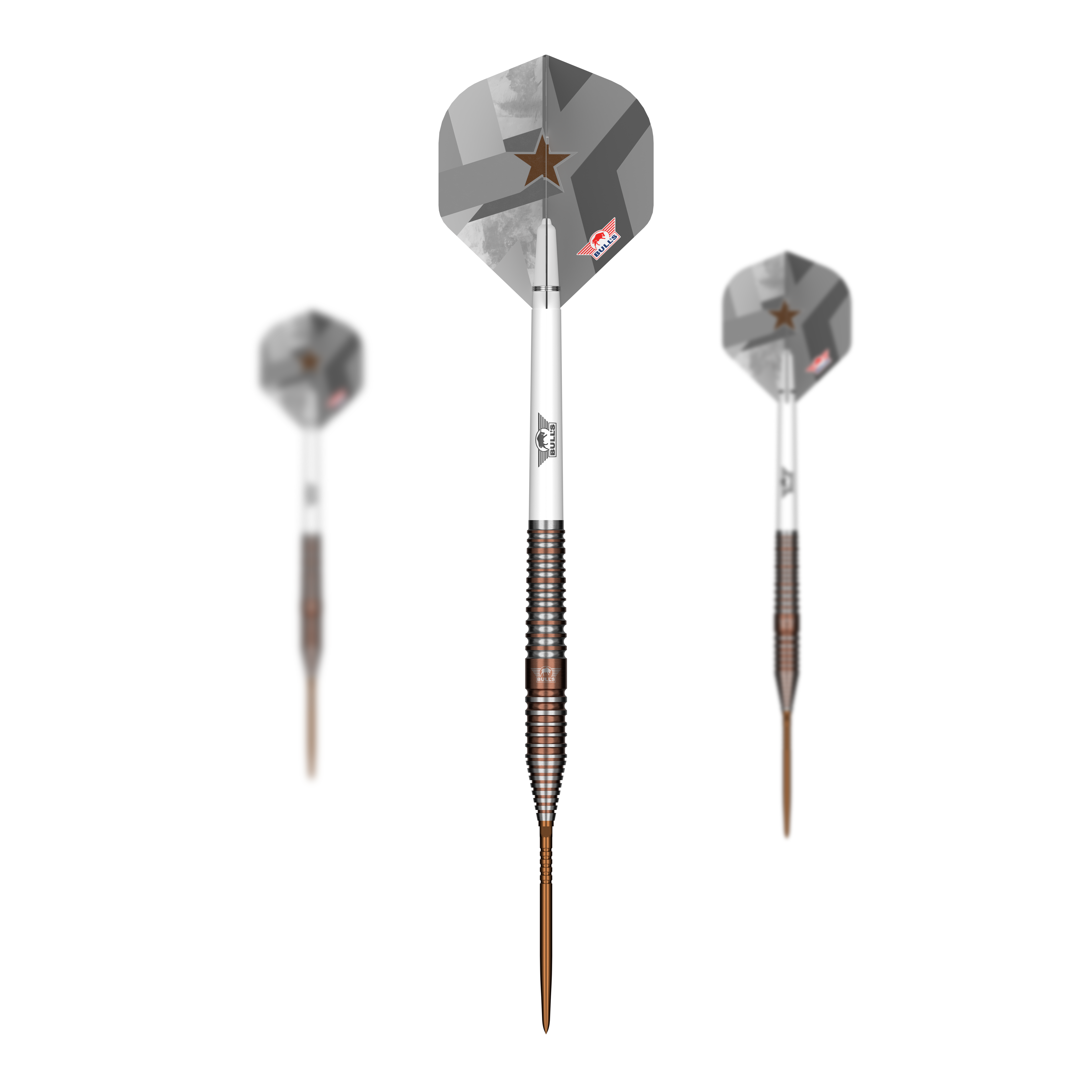 Šipky Bulls NL Max Hopp E5 Convertible Point Steel Darts