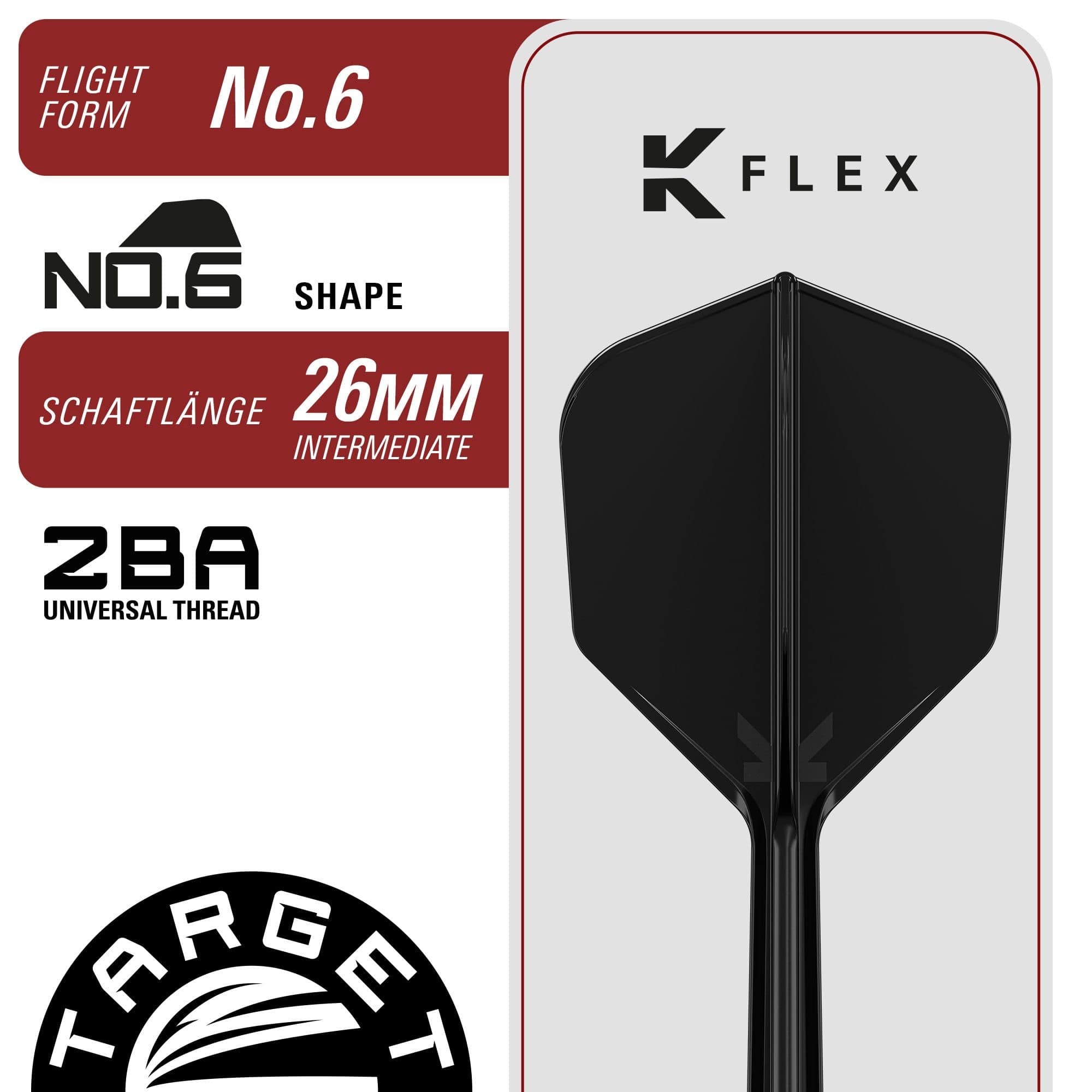 Měkké šipky Target Black Marque Spinel - 21,5 g Die Target Black Marque Spinel Softdarts mit 21,5g sind abgebildet. Diese Darts bieten präzise Kontrolle beim Spiel.