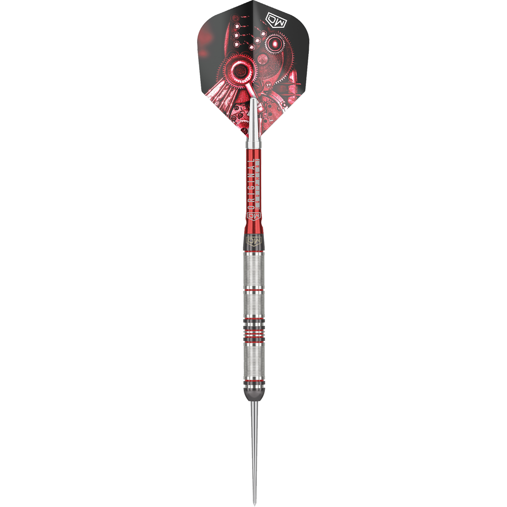 Ocelové šipky DW Piranha Razor 01